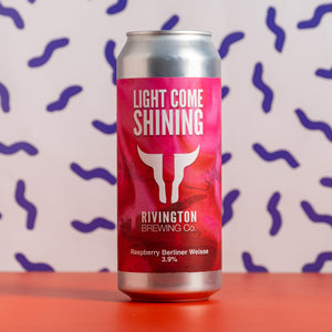 Rivington Brewing Co | Light Come Shining V3 Berliner Weiss | 3.9% 500ml Can