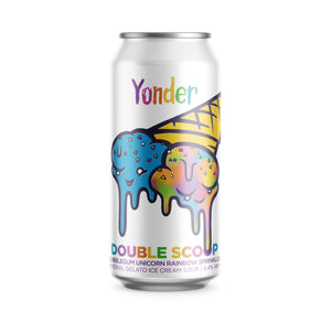 Yonder | Double Scoop: Bubblegum Unicorn Rainbow Sprinkles Imperial Sour | 8.4% 440ml Can