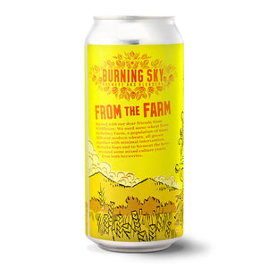 Burning Sky | From The Farm Wheat Beer | 5.4% 440ml Can