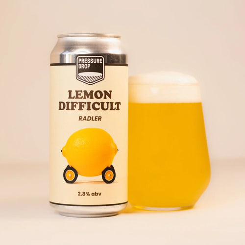 Pressure Drop | Lemon Difficult Radler | 2.8% 440ml Can