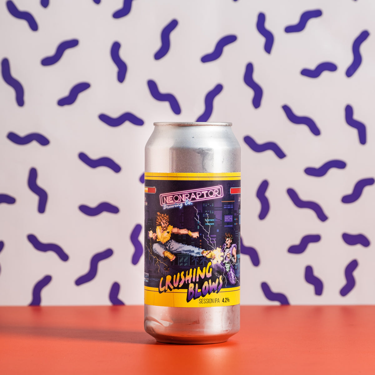 Neon Raptor Brewing Co Crushing Blows Session IPA 4.2 440ml Can