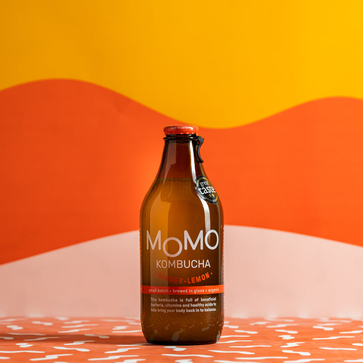 Momo Kombucha Ginger & Lemon