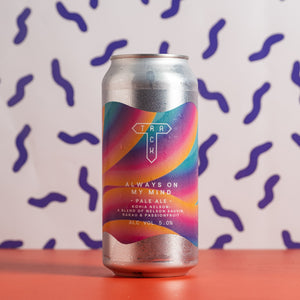 Track | Always On My Mind | Pale Ale w/ Kohia Nelson (A Blend of Nelson, Rakau & Passionfruit) | 5% 440ml Can