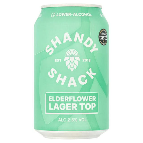 Shandy Shack | Elderflower Lager Top | 2.5% 330ml Can