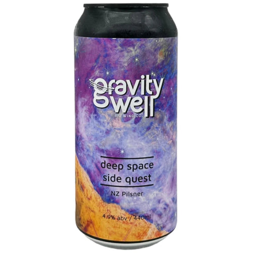 Gravity Well | Deep Space Side Quest NZ Pilsner | 4.9% 440ml Can
