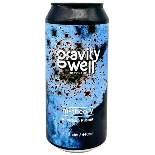Gravity Well | M-Theory Pilsner | 4.2% 440ml Can