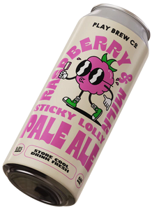 Play Brew Co. | Raspberry and Milk Sticky Lolly Pale Ale | 5.5% 440ml Can