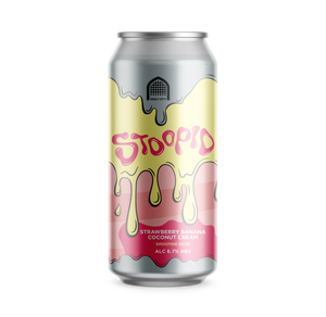 Vault City | Stoopid Strawberry Banana Coconut Cream Smoothie Sour | 6.7% 440ml Can