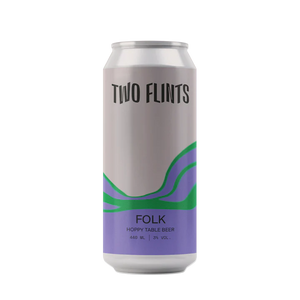 Two Flints | Folk Hoppy Table Beer | 3% 440ml Can