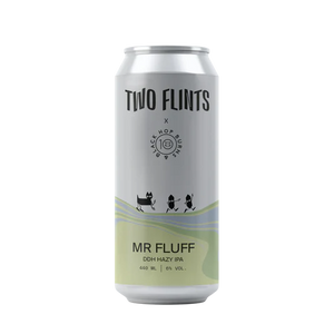 Two Flints | Mr. Fluff DDH Hazy IPA | 6% 440ml Can