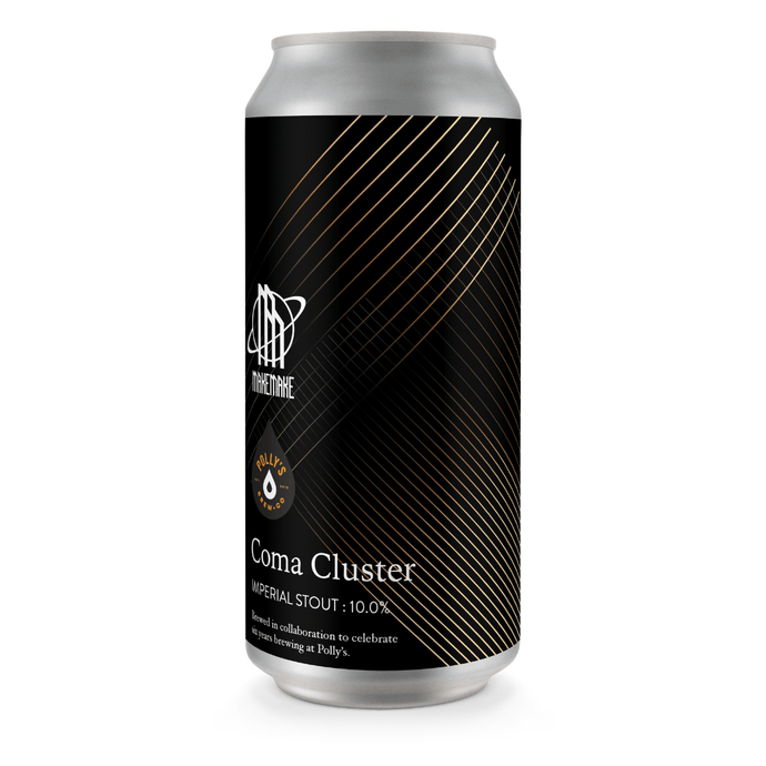 Polly's x Makemake | Coma Cluster Imperial Stout | 10% 440ml Can