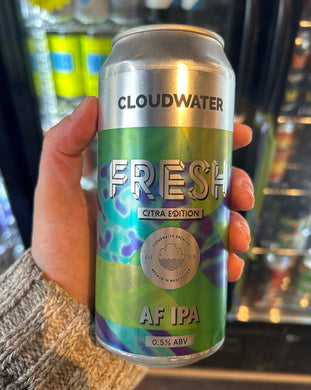 Cloudwater | Fresh: Citra Edition AF IPA | 0.5% 440ml Can