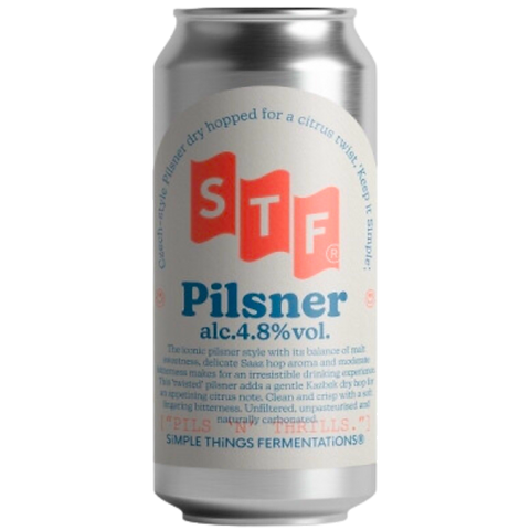 Simple Things Fermentations | Twisted Pilsner | 4.8% 440ml Can