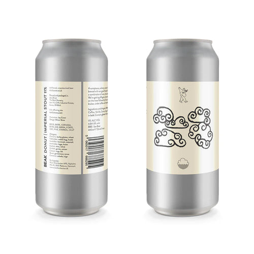 Beak x Cloudwater | Donut Imperial Stout | 11% 440ml Can