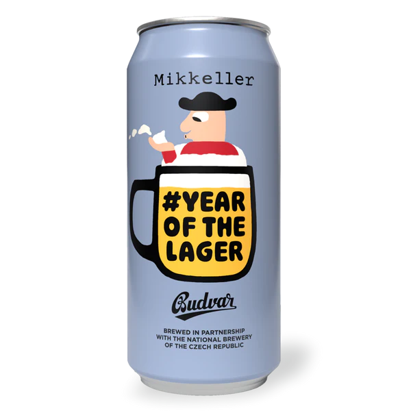 Mikkeller X Budvar | Year Of The Lager | 4.6% 440ml Can