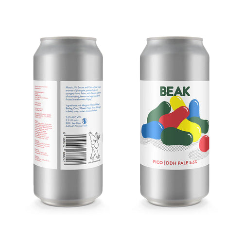 Beak  Pico DDH Pale Ale  5.6% 440ml Can - All Good Beer