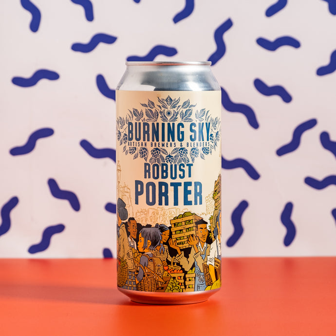 Burning Sky - Robust Porter 5.8% 440ml can - Dark Beer from ALL GOOD BEER