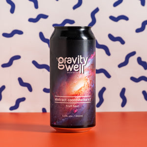 Gravity Well Brewing Co | Abstract Coordinates V2 Fruit Sour | 5.0% 440ml Can