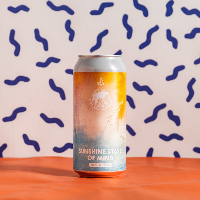 Lost & Grounded Brewery | Sunshine State Of Mind | Czech-Style Pils | 5.0% 440ml Can