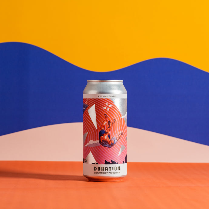 Duration X North - Gracefully Facedown West Coast DIPA 8.0% 440ml Can - all good beer.