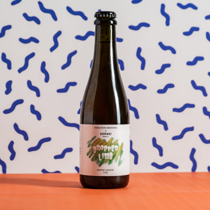 Duration Brewery x Verdant Brewery - Dropped Limb Rustic Saison 7% 375ml bottle - all good beer.