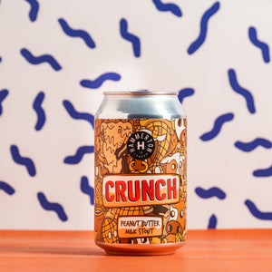 Hammerton - Crunch Peanut Butter Milk Stout 5.4% 330ml Can - Dark Beer from ALL GOOD BEER