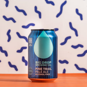 Big Drop - Pine Trail Alcohol-Free Pale Ale 0.5% 330ml Can - Low & No Alcohol from ALL GOOD BEER