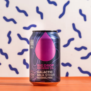 Big Drop - Galactic Milk Stout 0.5% 330ml can - Low & No Alcohol from ALL GOOD BEER