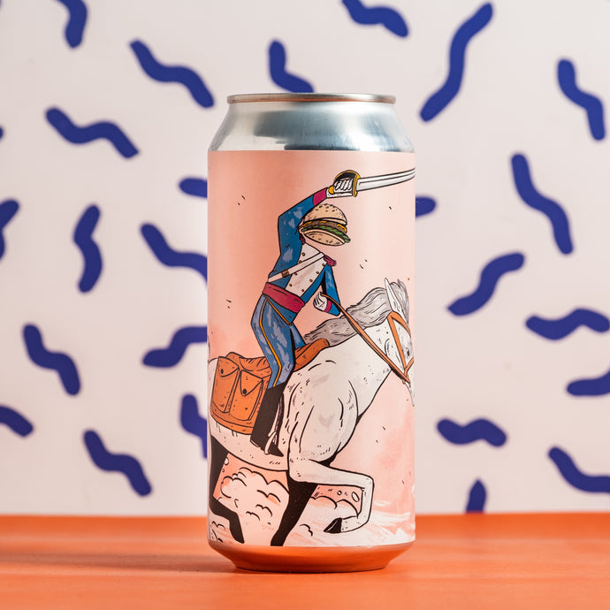 Left Handed Giant - Cheese Burger Cavalry IPA 6.9% 440ml Can - IPA from ALL GOOD BEER