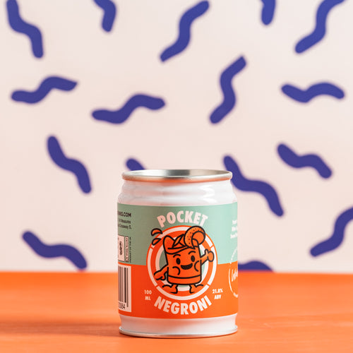 Porter's - The Pocket Negroni 21.8% 100ml Can - All Good Beer
