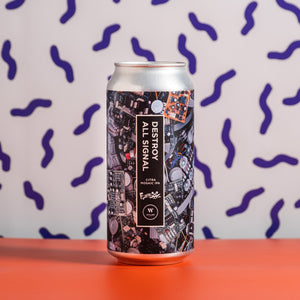 Wylam X Fuzzdog | Destroy All Signal IPA | 7.5% 440ml Can