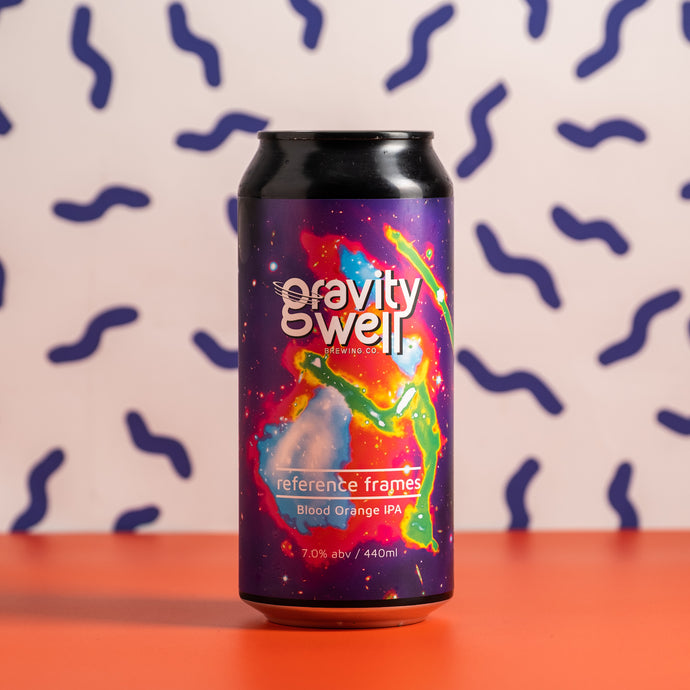 Gravity Well Brewing Co | Reference Frames Blood Orange IPA | 7.0% 440ml Can