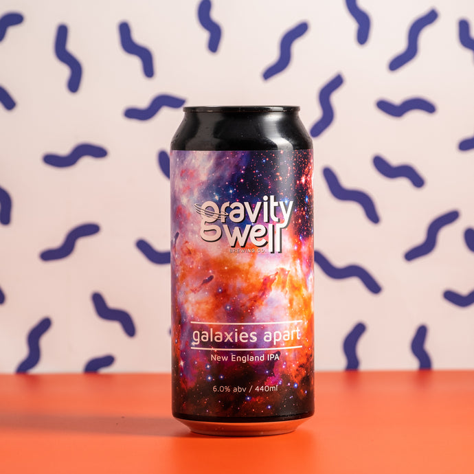 Gravity Well Brewing Co | Galaxies Apart New England IPA | 6.0% 440ml Can
