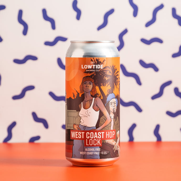 Lowtide Brewing Co | West Coast Hop Lock Alcohol-Free Pale Ale | <0.5% 440ml Can
