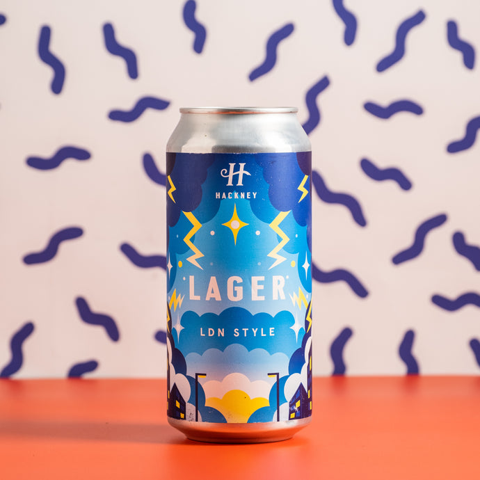 Hackney Brewery | Lager LDN Style | 4.0% 440ml Can