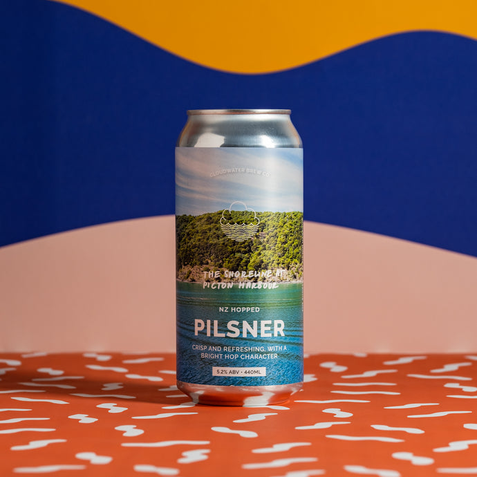 Cloudwater - The Shoreline At Picton Harbour Pilsner 5.2% 440ml can - all good beer.