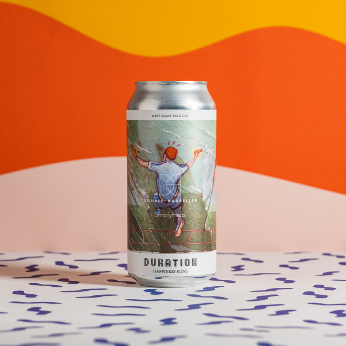 Duration - Happiness Runs West Coast Pale 3.5% 440ml can - all good beer.
