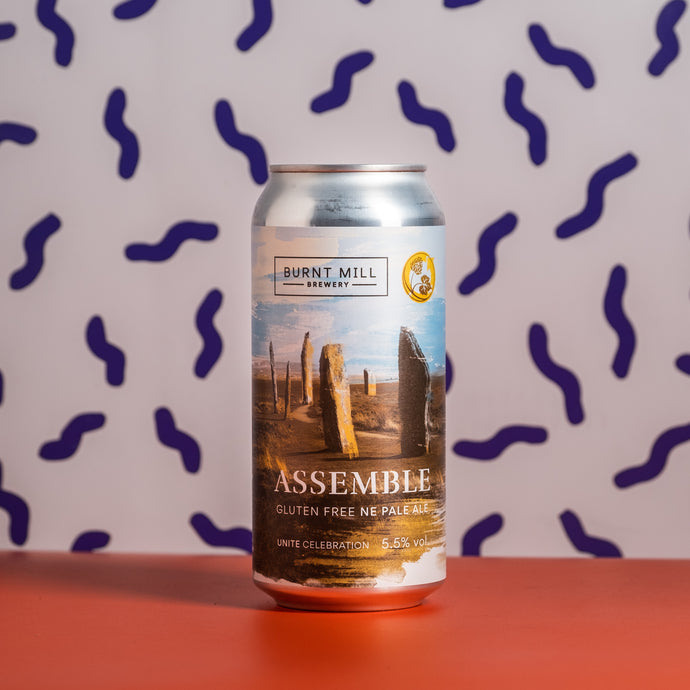 Burnt Mill Brewery | Assemble Gluten-Free NE Pale Ale | 5.5% 440ml Can
