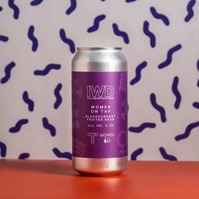 Track Brewing Co | Women On Tap Blackcurrant Sour | 5.0% 440ml Can