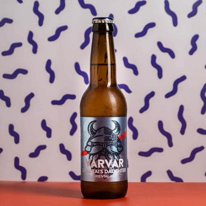 Varvar Brewery 🇺🇦  | Samurai's Daughter Oriental Ale | 4.7% 330ml Bottle
