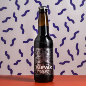 Varvar Brewery 🇺🇦  | Back to Black Dry Stout | 4.6% 330ml Bottle