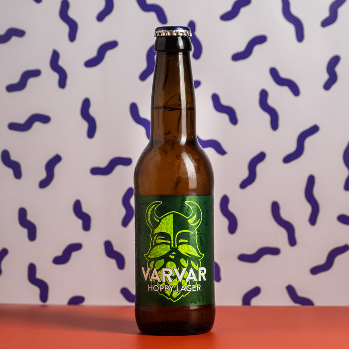 Varvar Brewery 🇺🇦 | Hoppy Lager | 5.6% 330ml Bottle