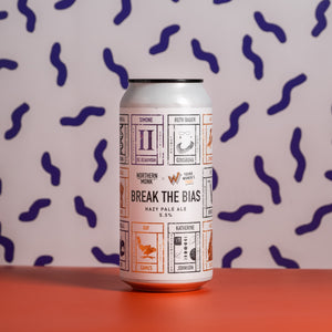 Northern Monk X Young Woman's Trust | Break the Bias Hazy Pale | 5.5% 440ml Can