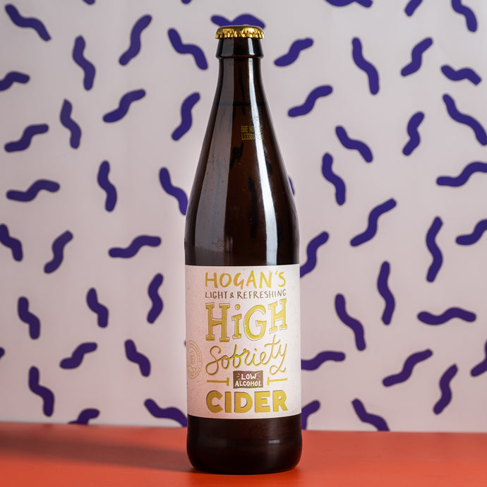 Hogan's | High Sobriety Cider | 1.0% 500ml Bottle