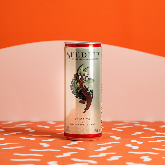 Seedlip - Spice 94 & Grapefruit Tonic 0% 250ml can - all good beer.