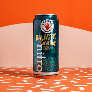 Left Hand - Galactic Cowboy Nitro Imperial Stout 9.0% 403ml Can - all good beer.