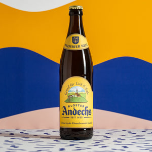 Andechser - Weissbier Hell 5.5% 500ml bottle - all good beer.