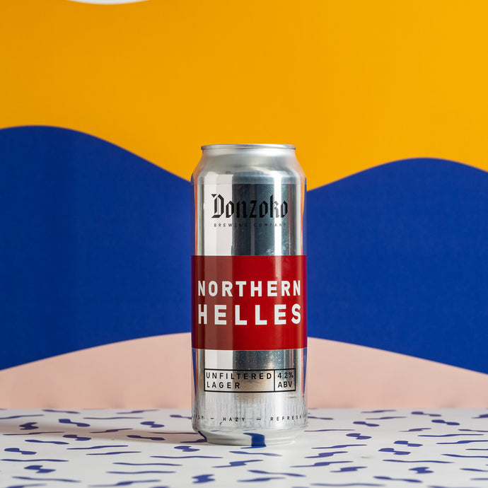 Donzoko - Northern Helles Unfiltered Lager 4.2% 500ml Can - all good beer.