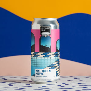 Pressure Drop - King Queen Knave New England Pale Ale 5.2% 440ml can - all good beer.