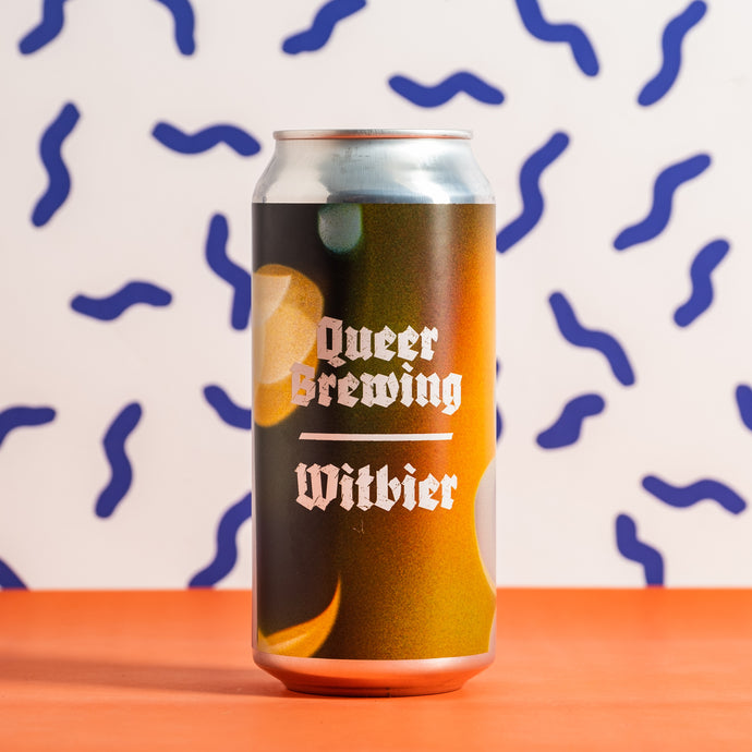 Queer Brewing Project - Flowers Witbier 4% 440ml Can - all good beer.